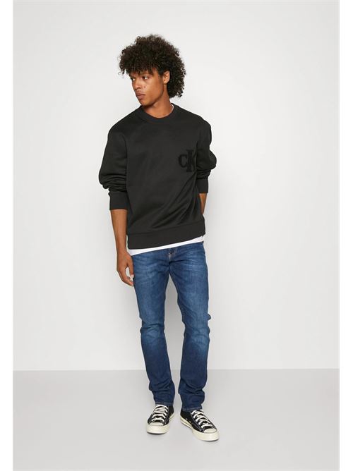 ck chenille crew neck CALVIN KLEIN JEANS | J30J323454BEH